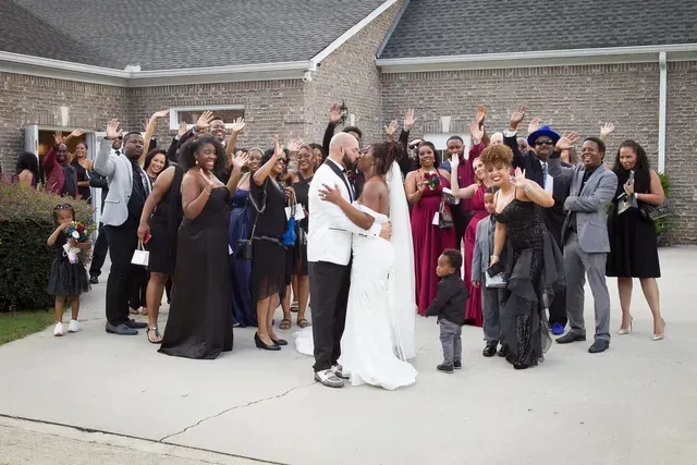 After Wedding Kiss — Atlanta, GA — Pristine Chapel