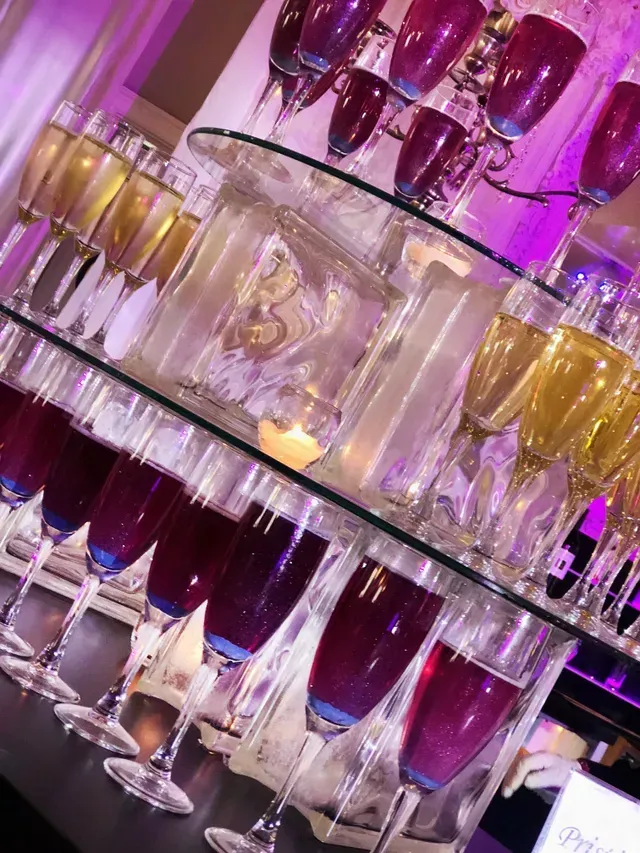 Wine at the Pyramid — Wedding Center Piece in Jonesboro, GA