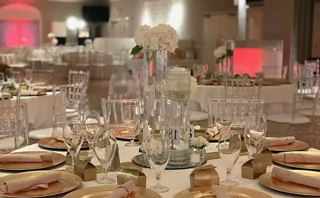 Closeup Shot of Wine Glass — Wedding Center Piece in Jonesboro, GA