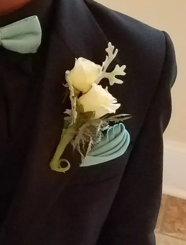 Flowers on Dress — Atlanta, GA — Pristine Chapel