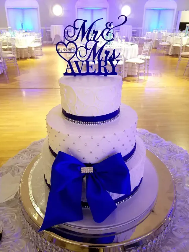 Cake for Mr and Mrs Avery — Atlanta, GA — Pristine Chapel