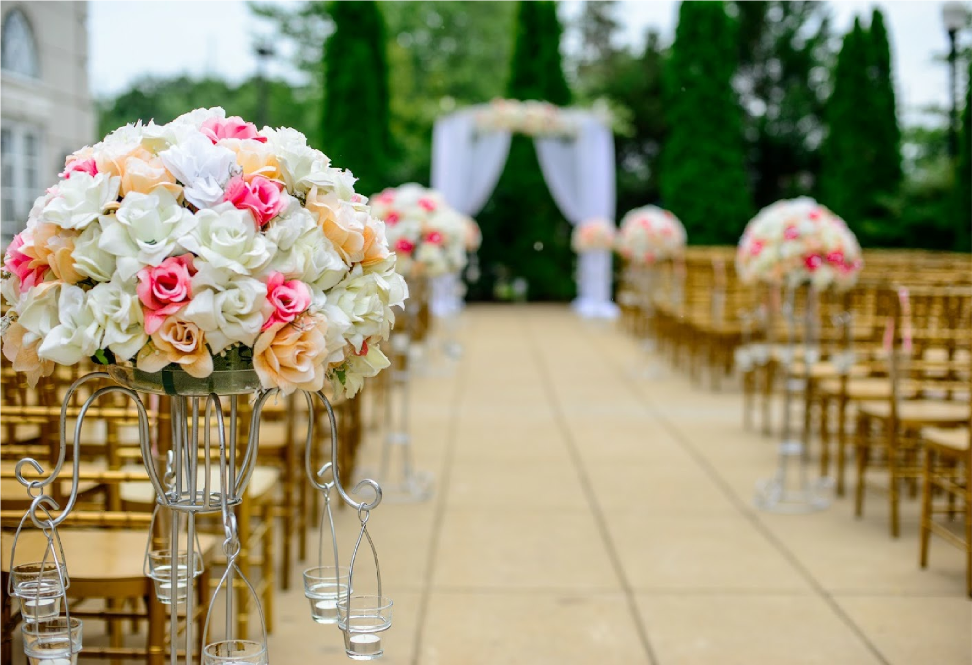 Wedding Venue Arrangement — Jonesboro, GA — Pristine Chapel Wedding Venue Arrangement — Jonesboro, GA — Pristine Chapel