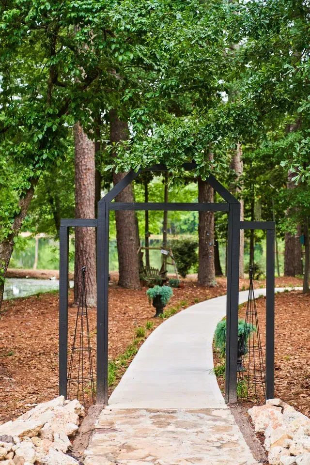 Fireplace Pavilion Entrance — 3 Layer Fondant in Jonesboro, GA
