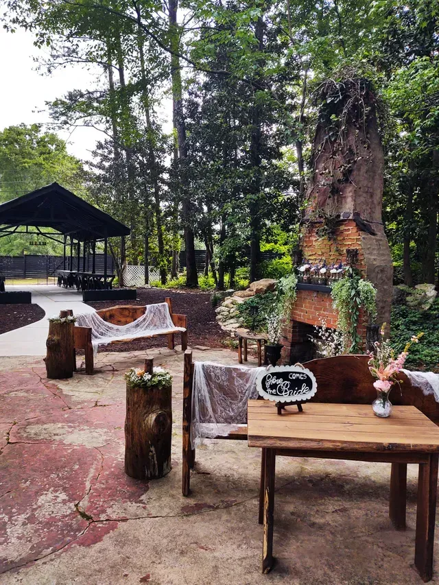 Fireplace Pavillion — 3 Layer Fondant in Jonesboro, GA