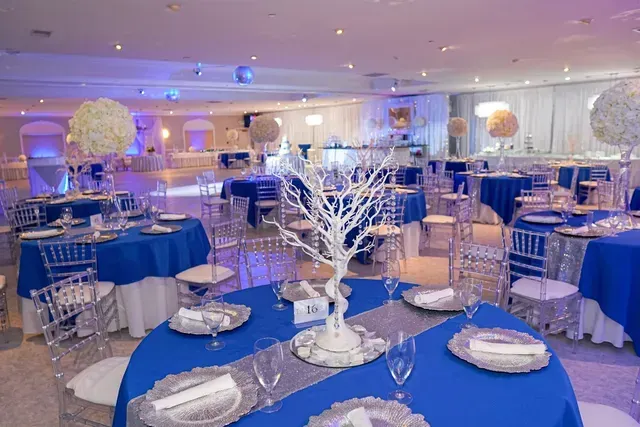 Blue Tables — 3 Layer Fondant in Jonesboro, GA