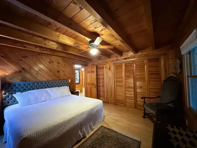 Cabin Bedroom — Atlanta, GA — Pristine Chapel