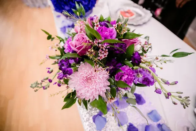 Pink and Purple Flowers — Atlanta, GA — Pristine Chapel