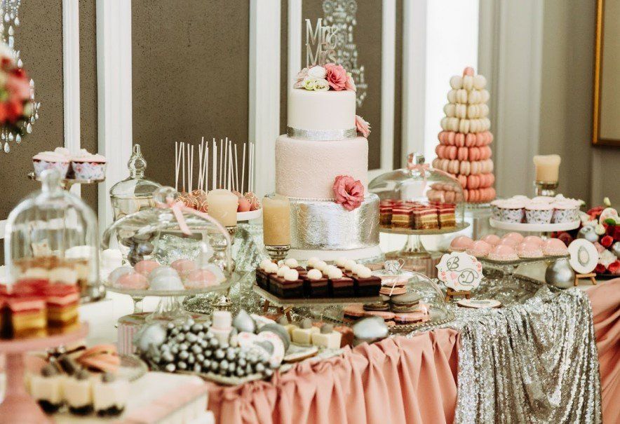 Wedding Reception Decorations with Foods and Drinks — Jonesboro, GA — Pristine Chapel Wedding Reception Decorations with Foods and Drinks — Jonesboro, GA — Pristine Chapel