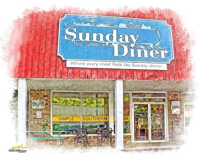 People Happy Eating - Clayton, GA - Sunday Diner