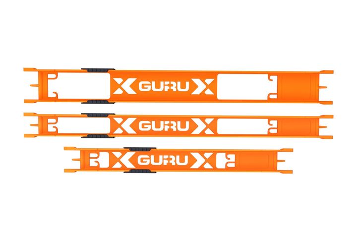 De drie verschillende formaten van de Guru Side Winders