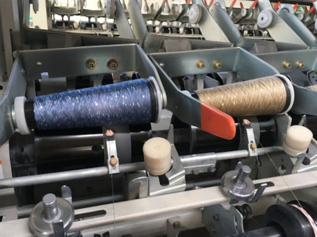 macchinario per la lavorazione di tessuti conto terzi