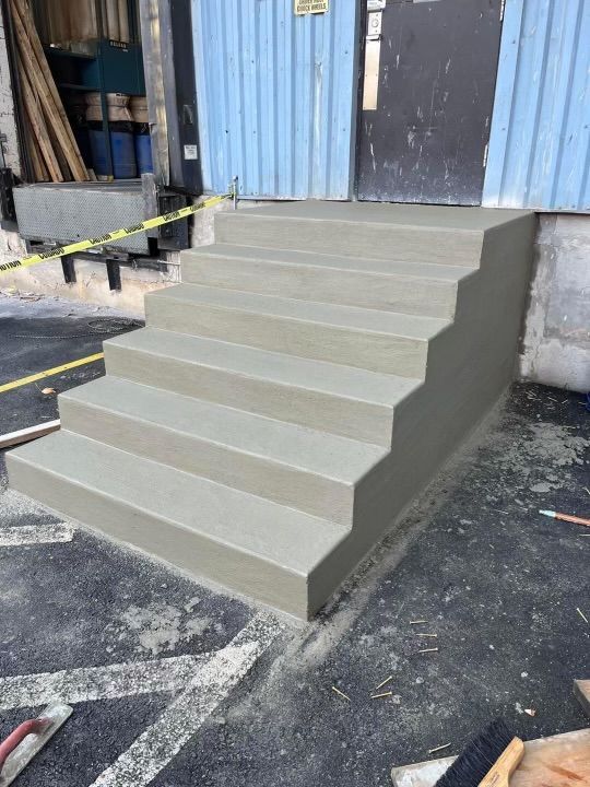 Concrete Stairs - Marlborough, MA - JT Paving & Sealcoating