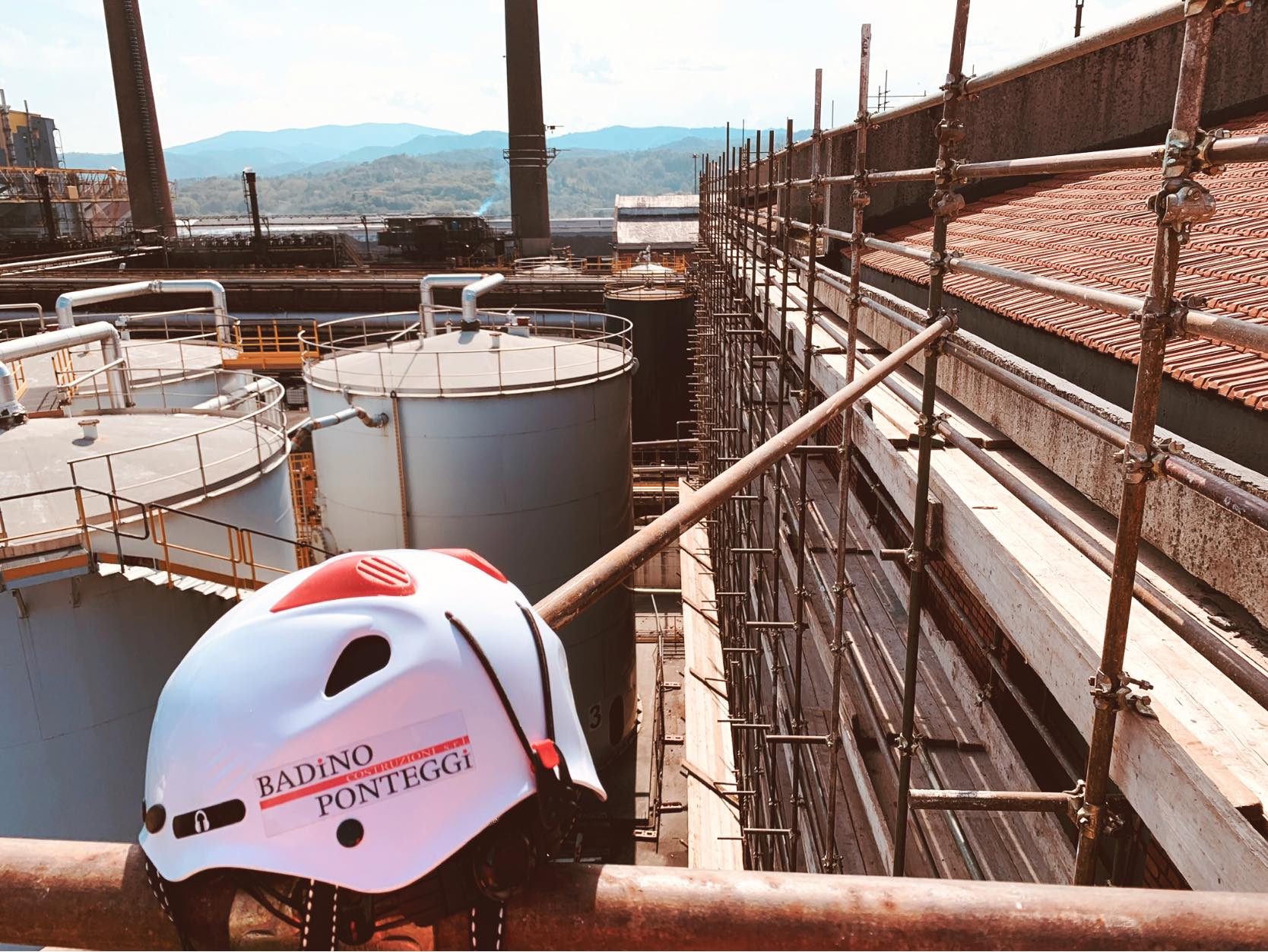 Ponteggi per edilizia