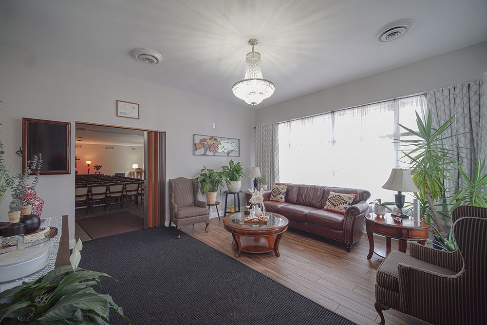 G Martinez Funeral Home Entry Room 1