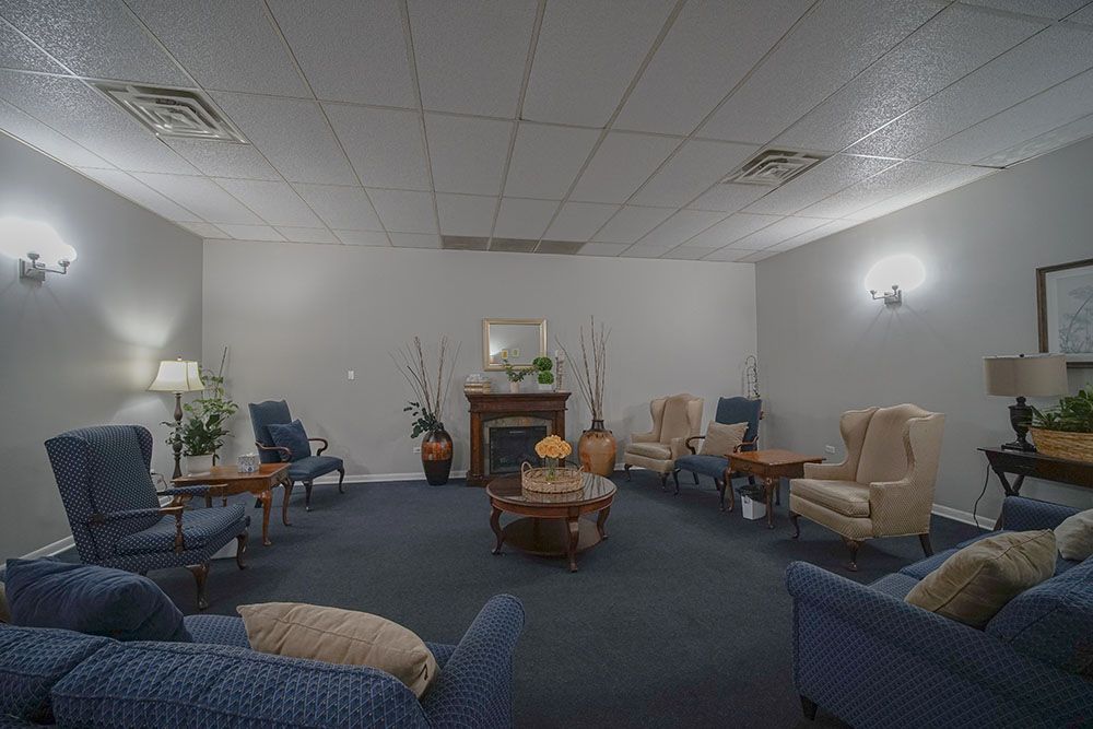 G Martinez Funeral Home Sitting Room