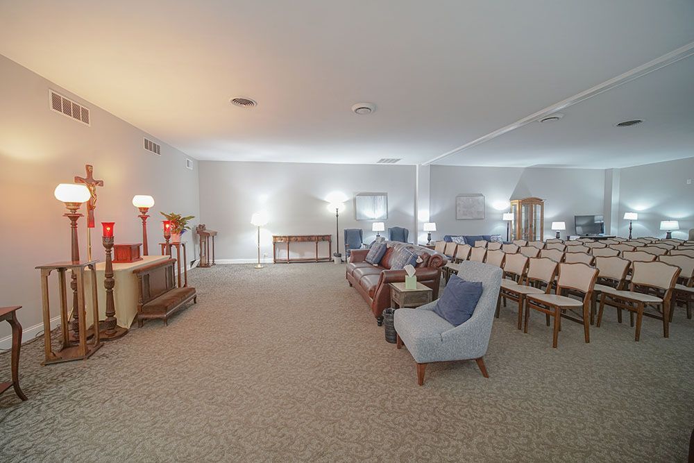 G Martinez Funeral Home Viewing Room 1