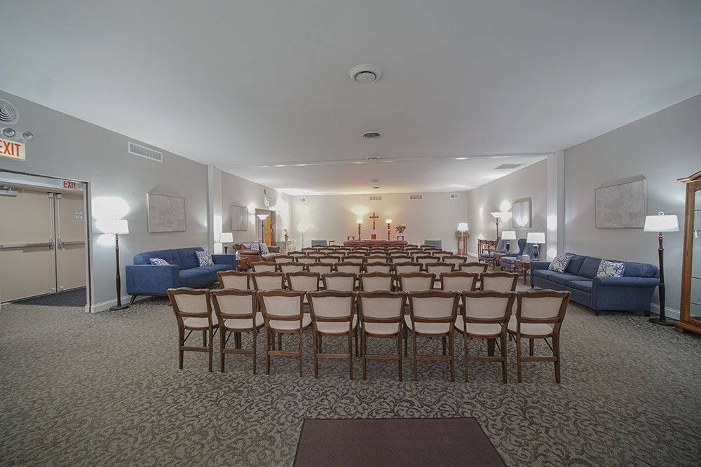 G Martinez Funeral Home Viewing Room