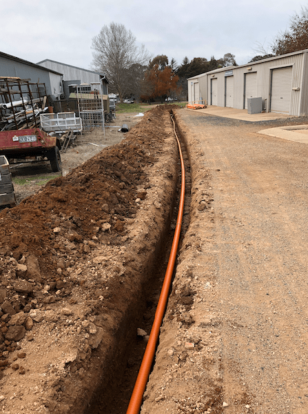 Pipe installing — ASP Electrical Orange in Emu Swamp, NSW