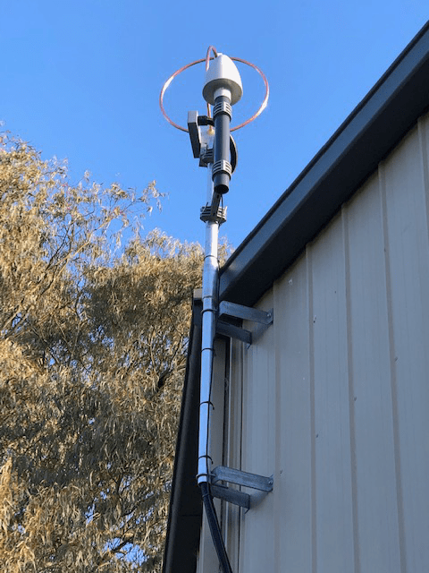 Electric Post — ASP Electrical Orange in Emu Swamp, NSW