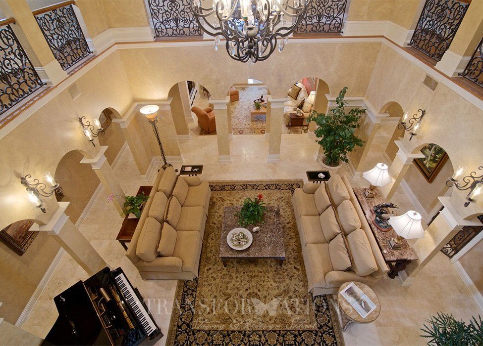 Grand room staged by Transformations Staging & Redesign School