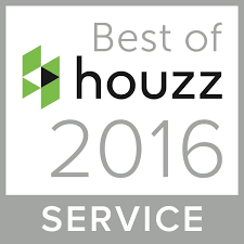 A logo for the best of houzz service in 2016.