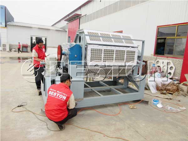 egg tray making machine