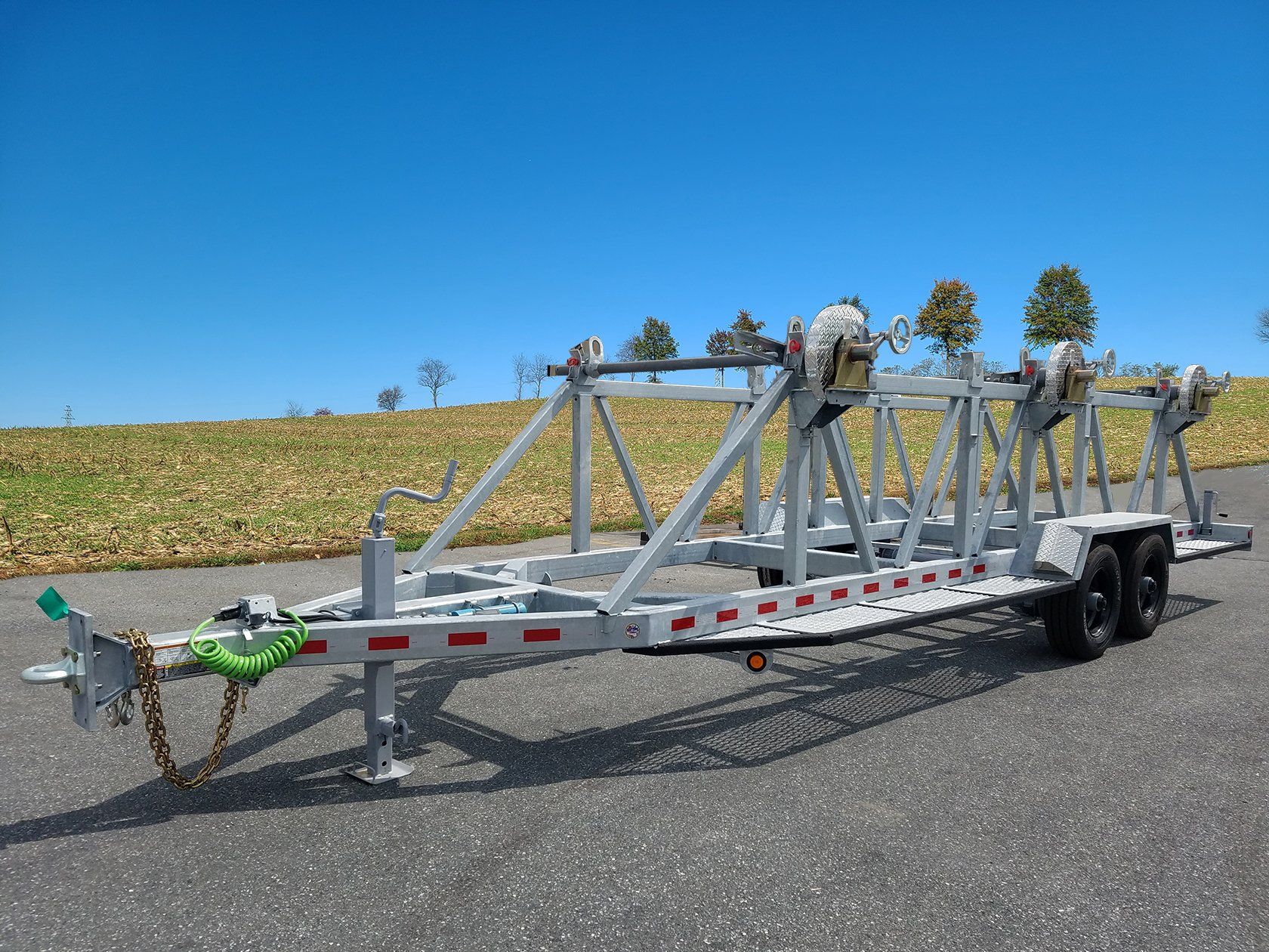 19k fixed multi-use position cable reel