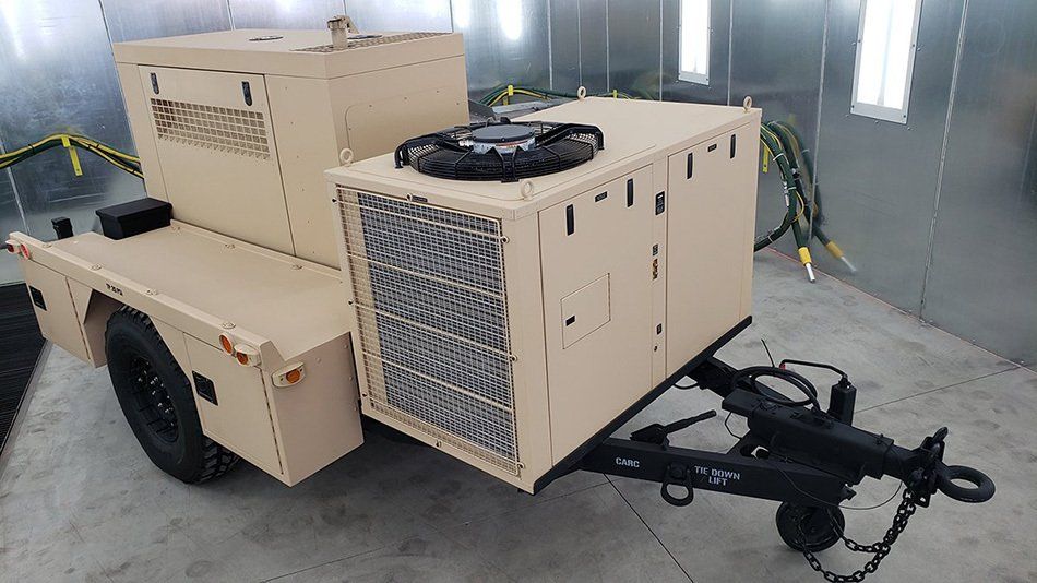 custom military trailer