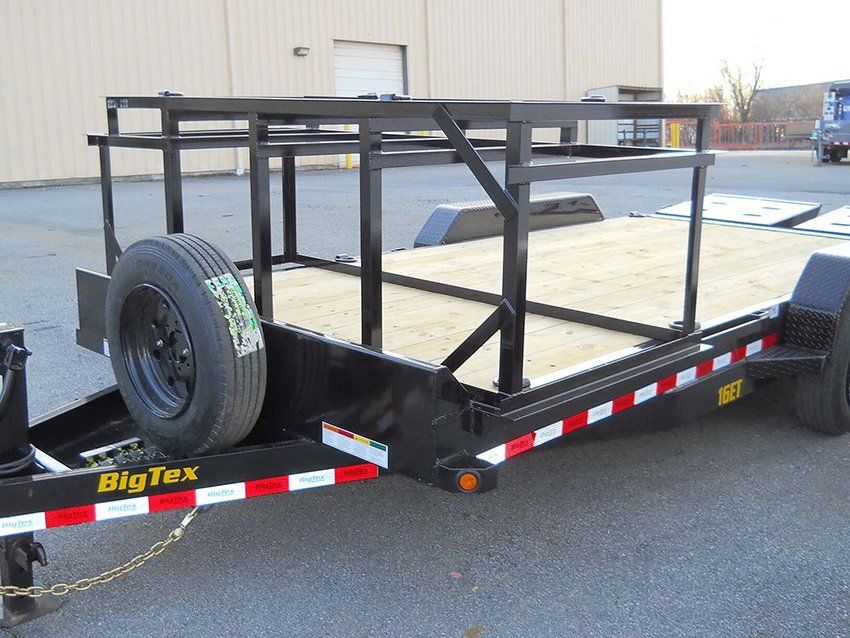 Custom Big Tex with Loader Rack