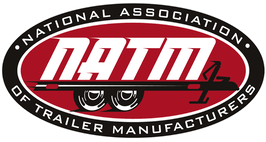 A logo for the national association of trailer manufacturers
