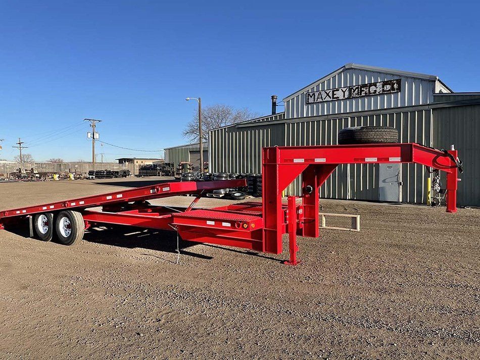Tilt Bed Gooseneck Equipment Trailer