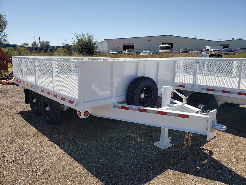 Custom Material Hauling Trailer