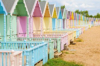 Beach huts