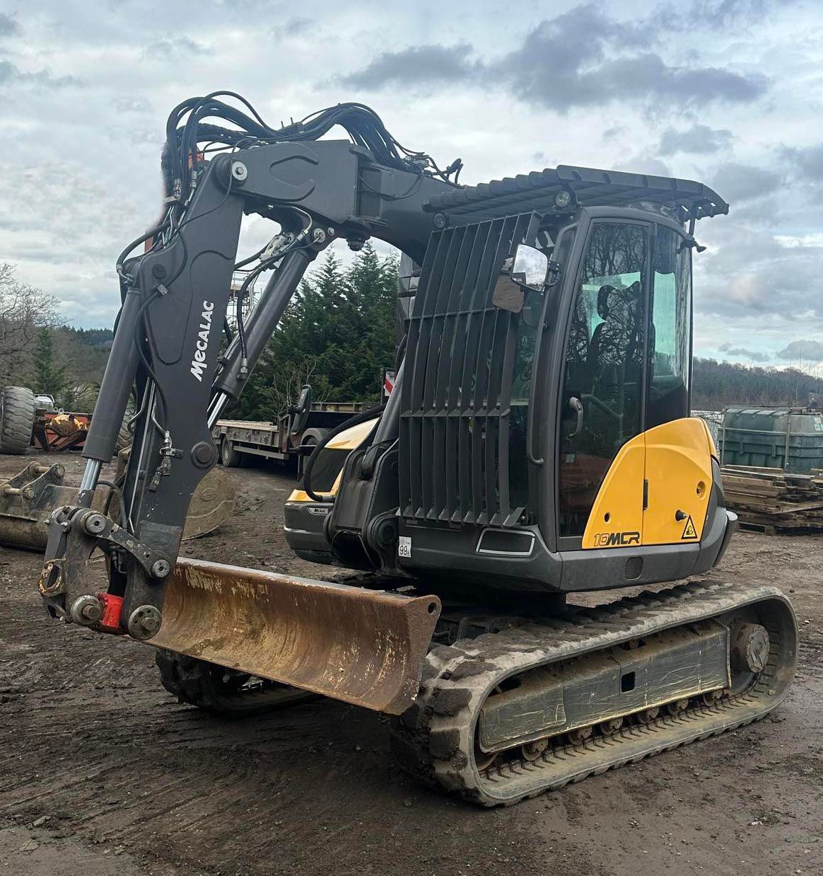 Mecalac 10MCR Excavator Tracked