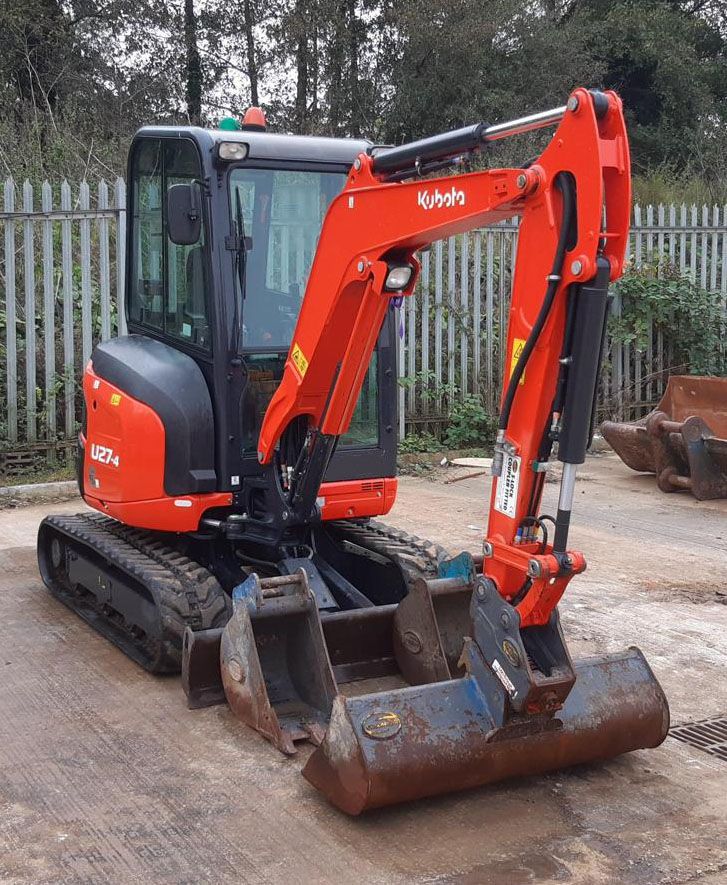 Kubota U27-4 Excavator Tracked
