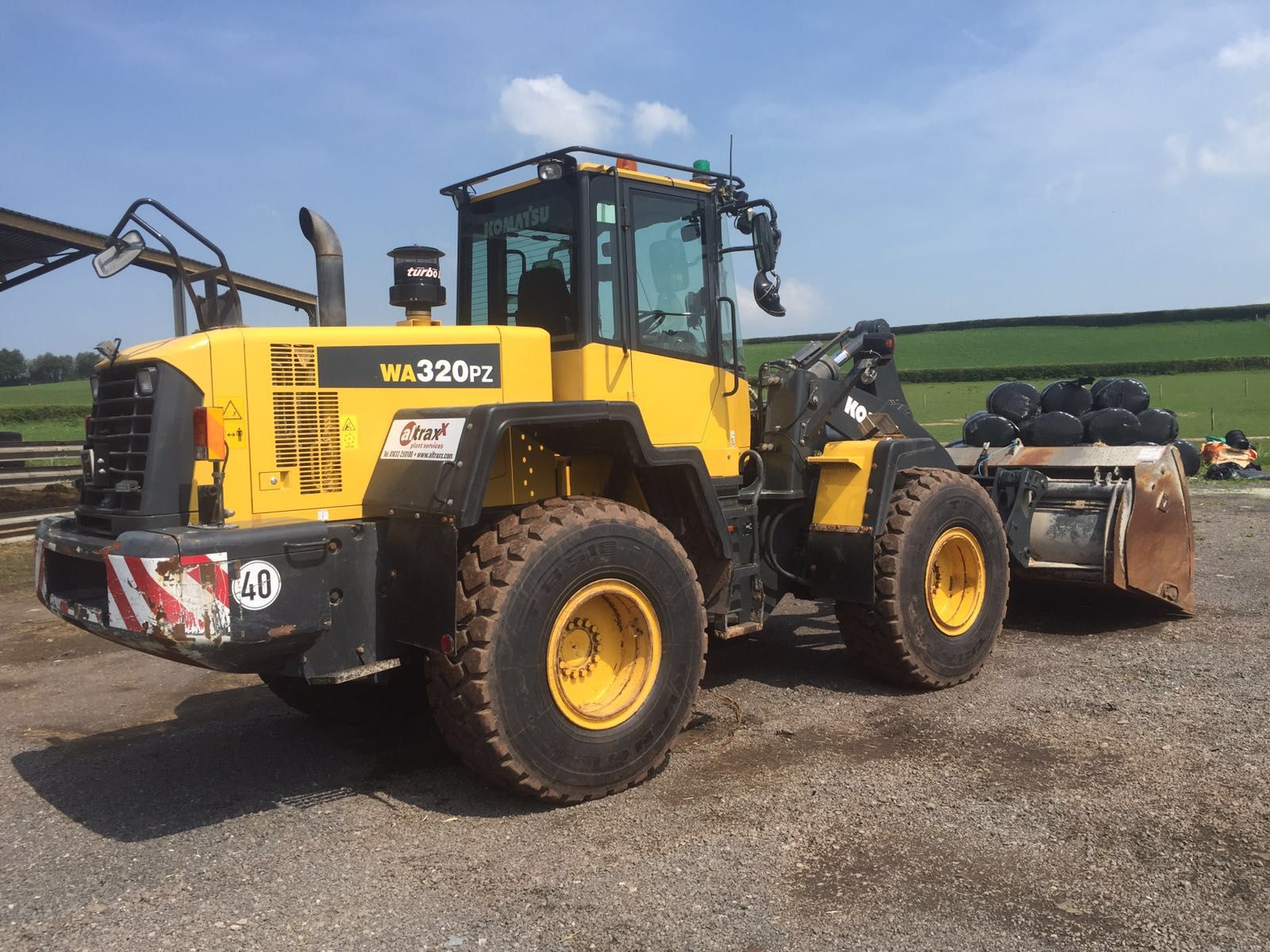 Komatsu WA320PZ-6 Wheeled Loader