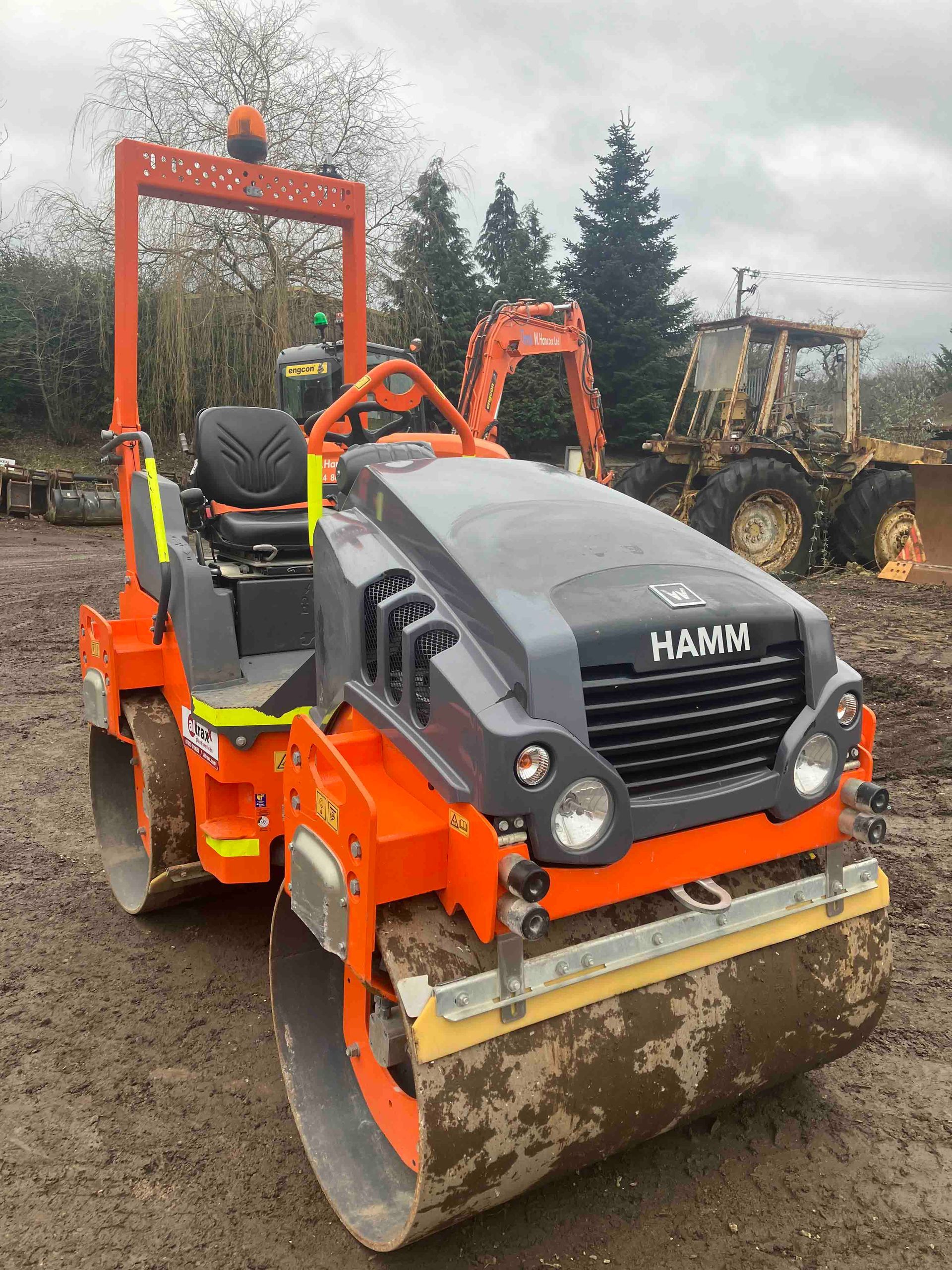 HAmm HD12VV Roller Twin Drum Compactor