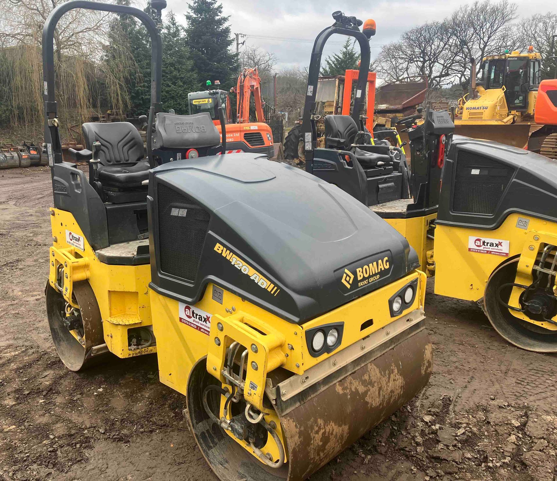 Bomag BW120AD-5 Roller Twin Drum Compactor