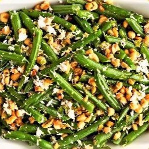 Green Beans with Toasted Coconut
