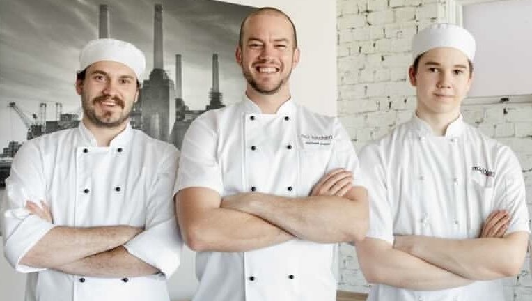 Michael Papac and team