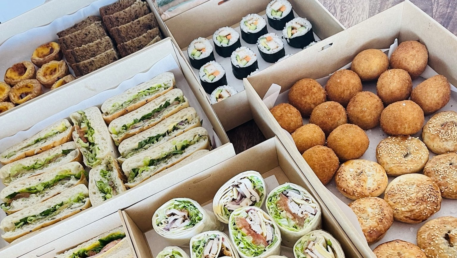drop off catering