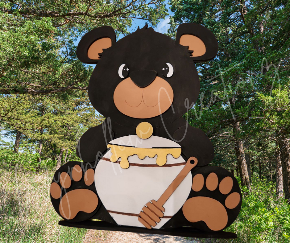 Bear With Honey Pot Interchangeable Layer