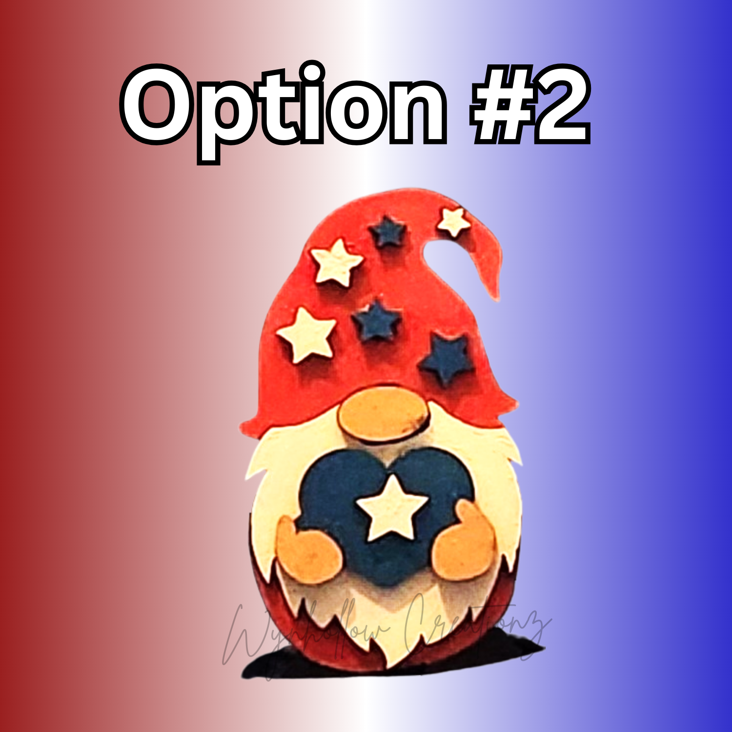 Patriotic Holidays Gnome Decor