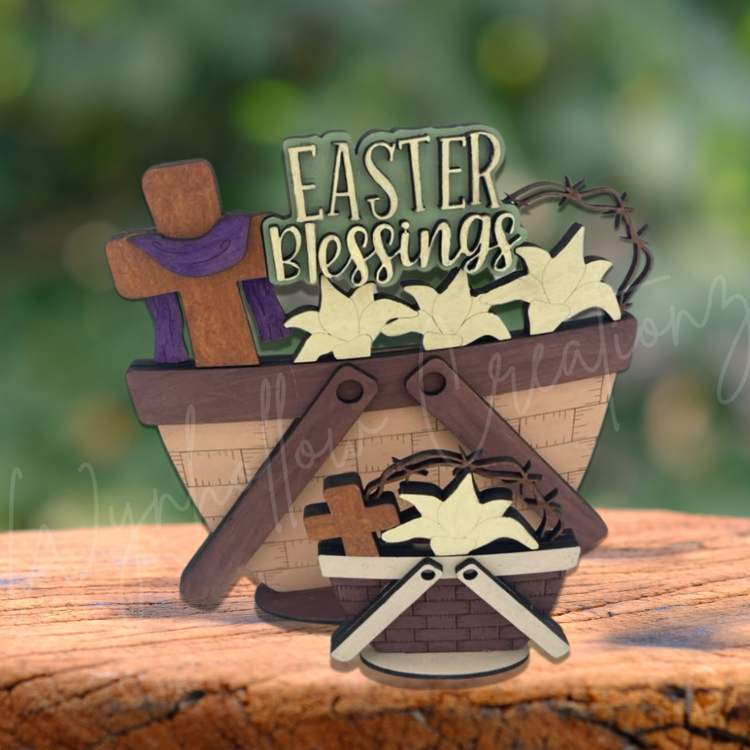 Easter Blessings  Interchangeable Basket