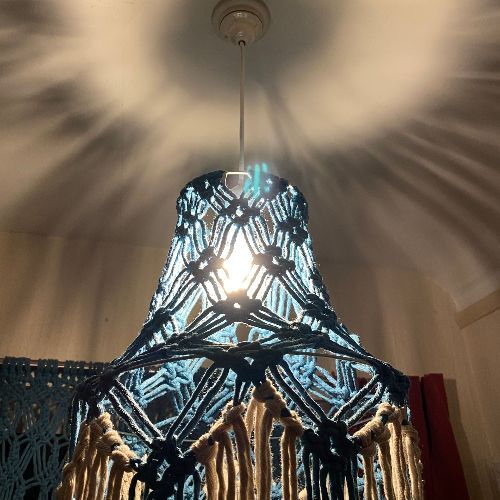 Macrame Lampshades