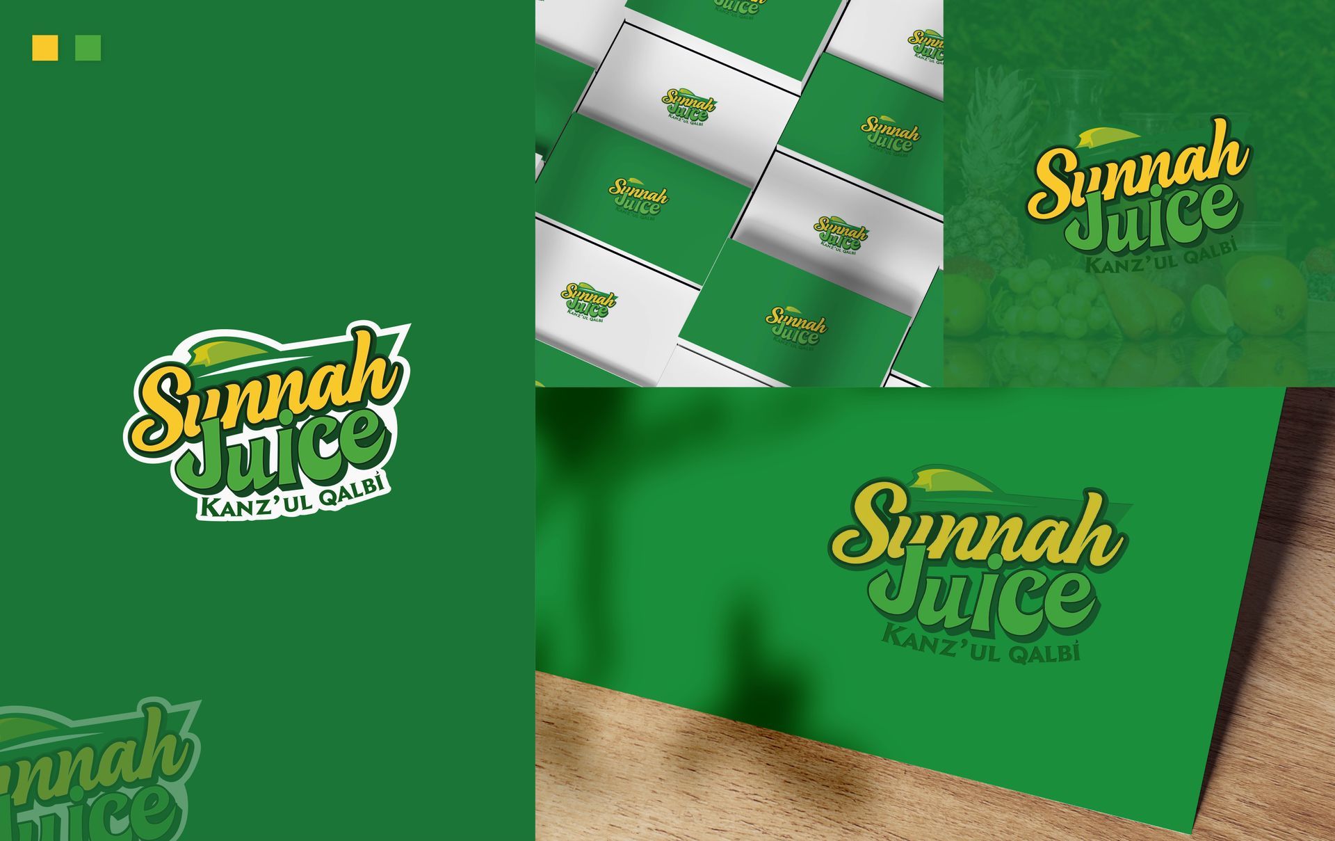 sunnah juice logo design branding service