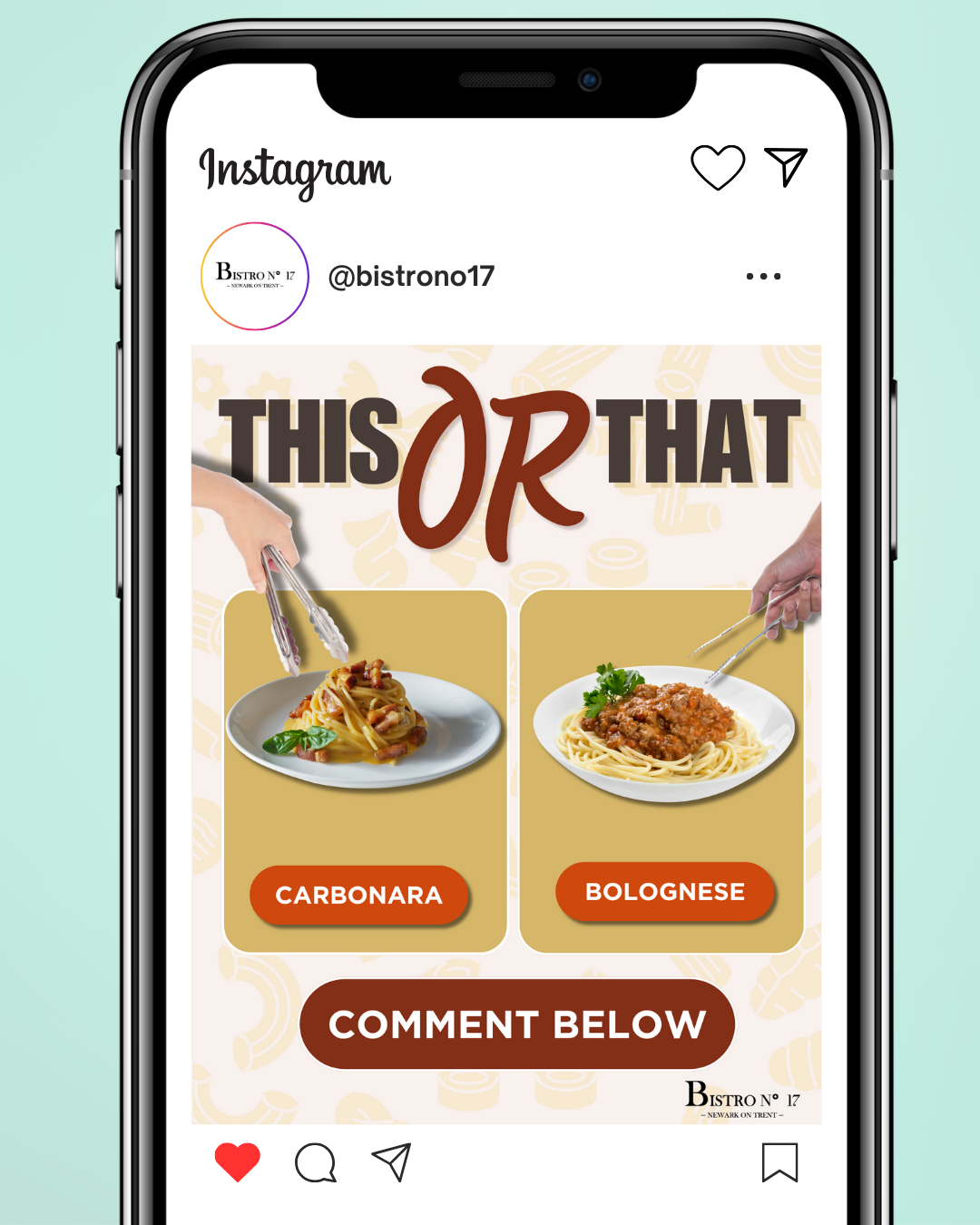 social media content mockup 