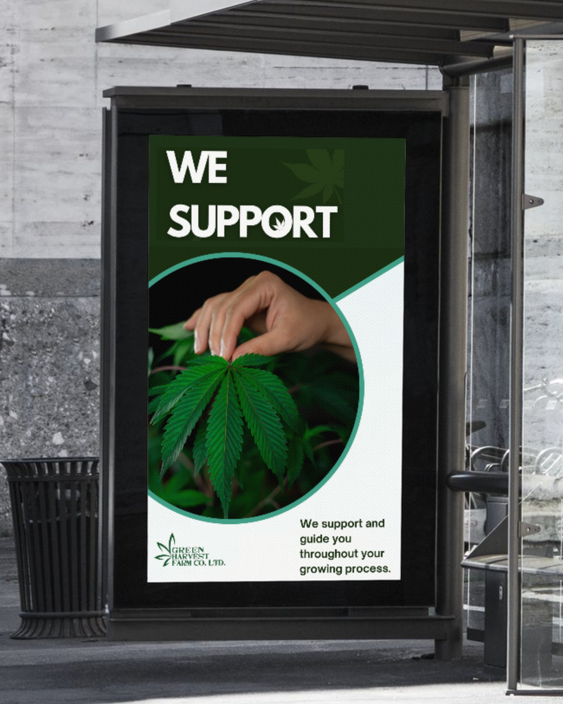 green harvest farm co cannabis farm design project banner