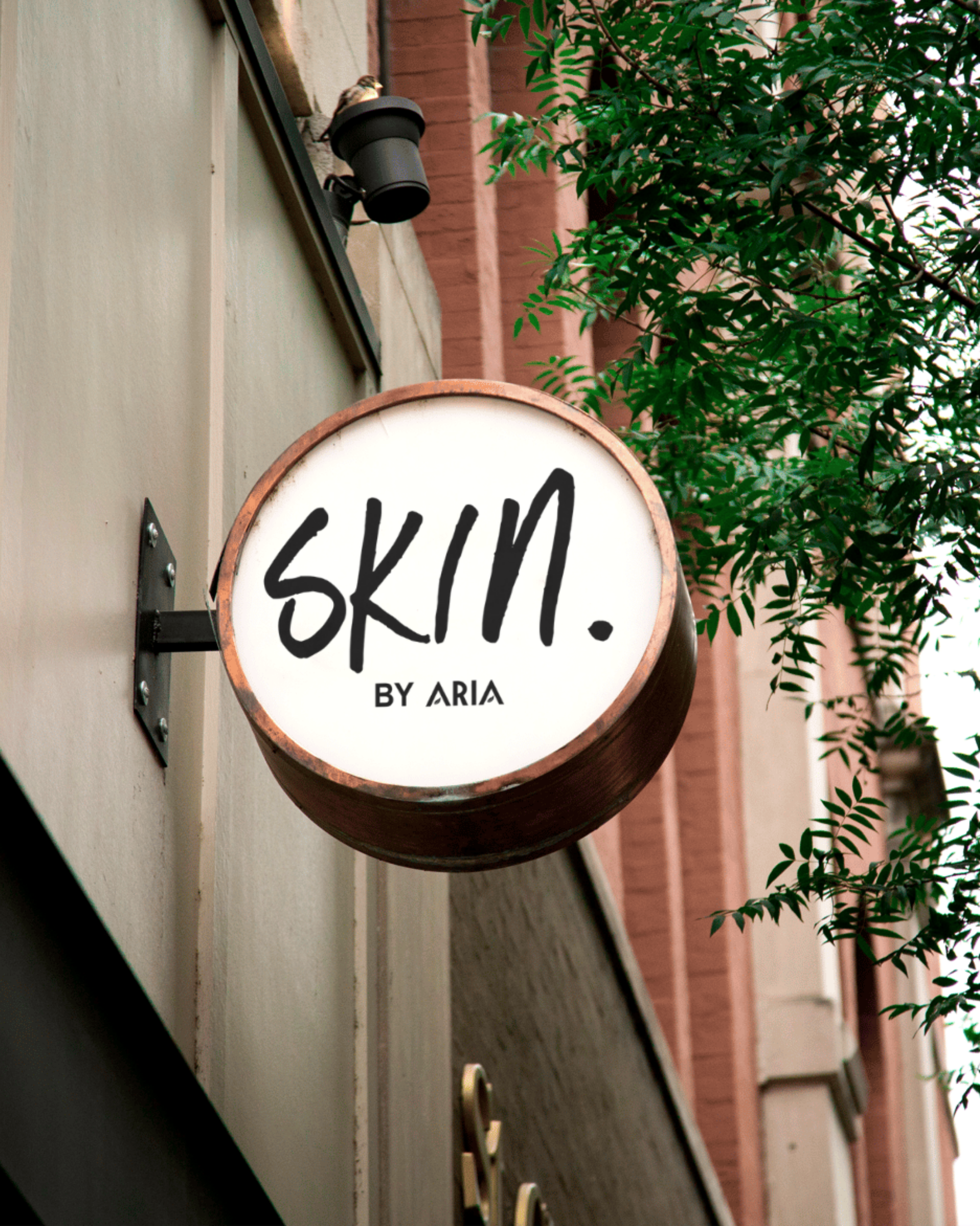 logo branding Skincare E-commerce Design