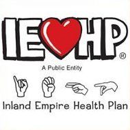 The logo for the inland empire health plan is a public entity.